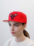 Бейсболка MITCHELL NESS арт. 6HSSSH21228-CBURED1 Chicago Bulls NBA (красный)